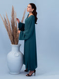 Hemstitch | Georgette Affair | Persian Blue - House Of Hania