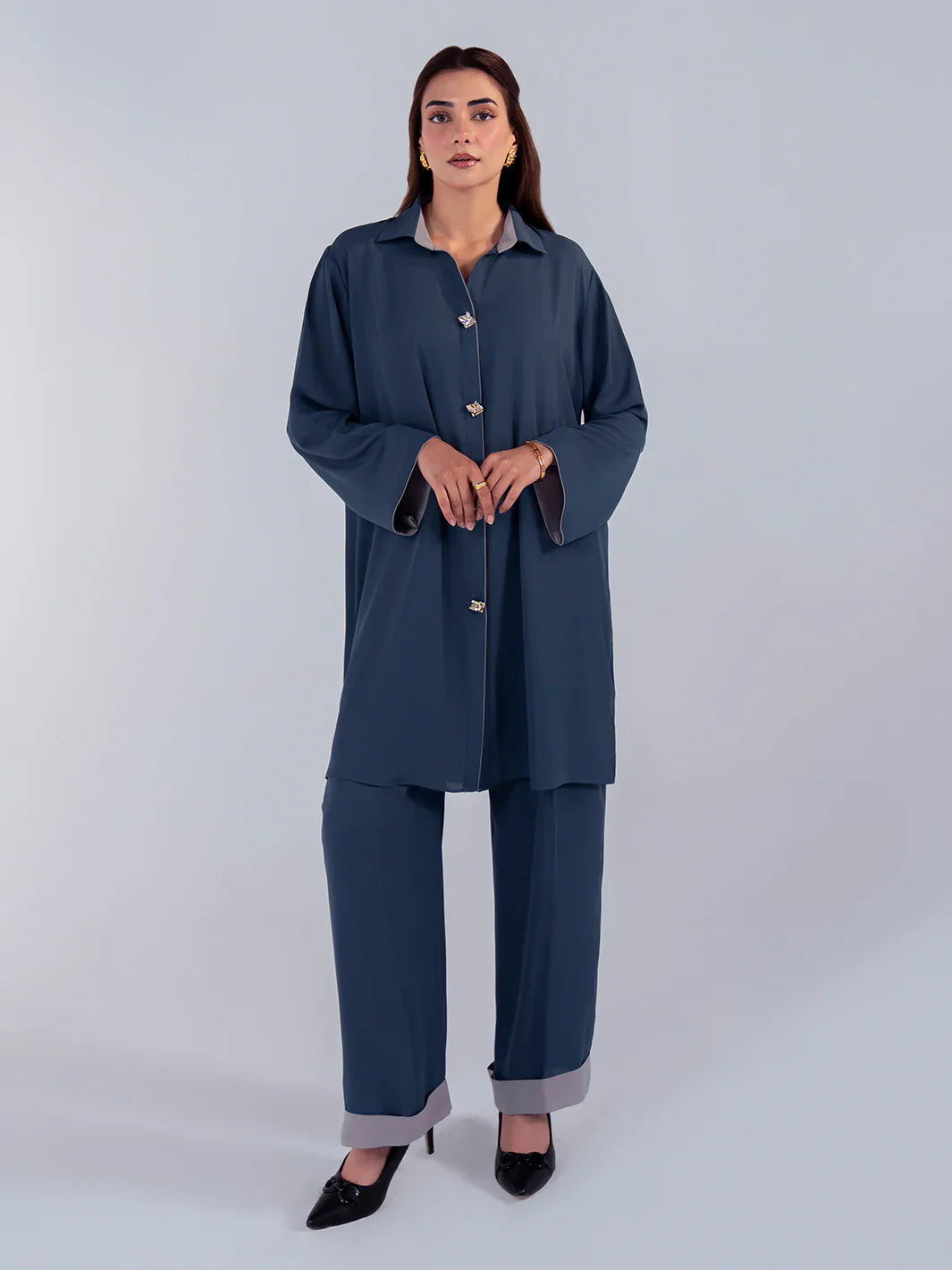 Hemstitch | Georgette Affair | Zinc - House Of Hania