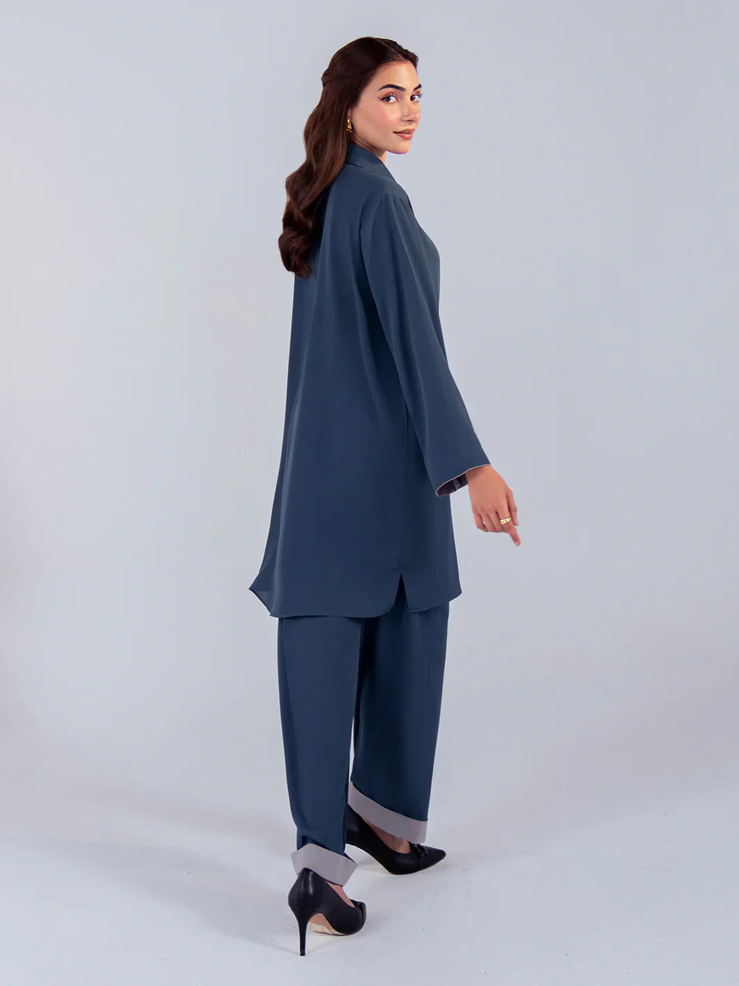 Hemstitch | Georgette Affair | Zinc - House Of Hania