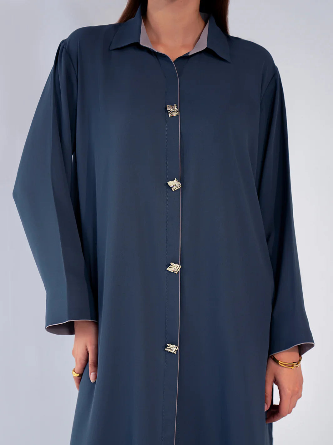 Hemstitch | Georgette Affair | Zinc - House Of Hania