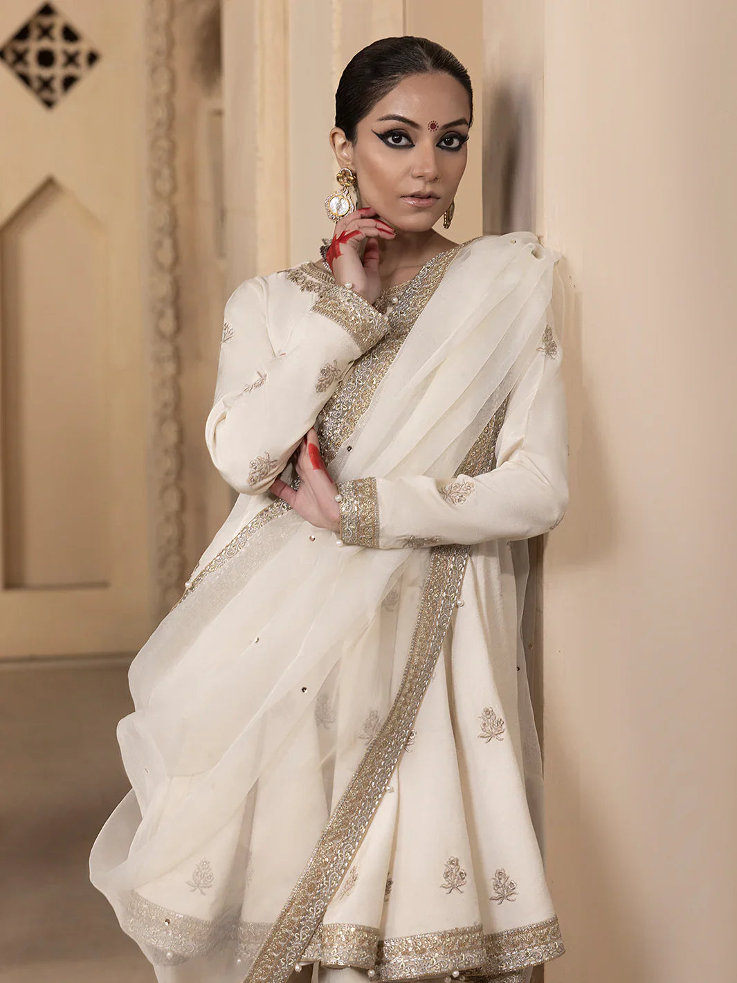 Hemstitch | Raw Silk Edit '25 | Jahanara - House Of Hania