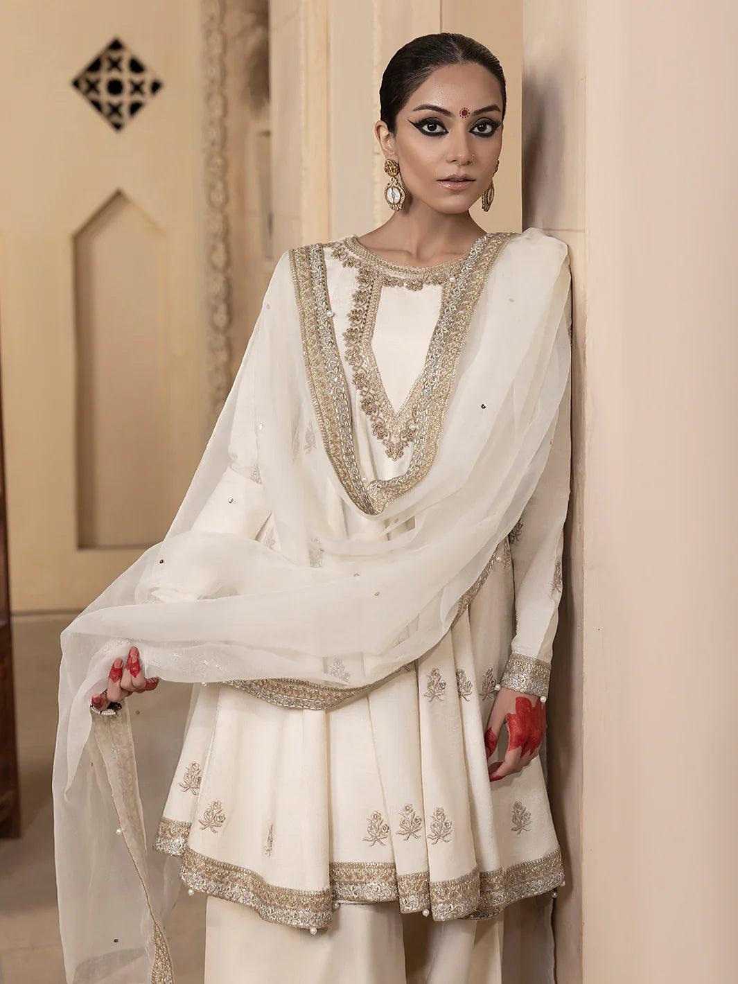 Hemstitch | Raw Silk Edit '25 | Jahanara - House Of Hania
