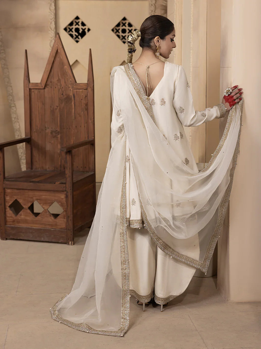 Hemstitch | Raw Silk Edit '25 | Jahanara - House Of Hania