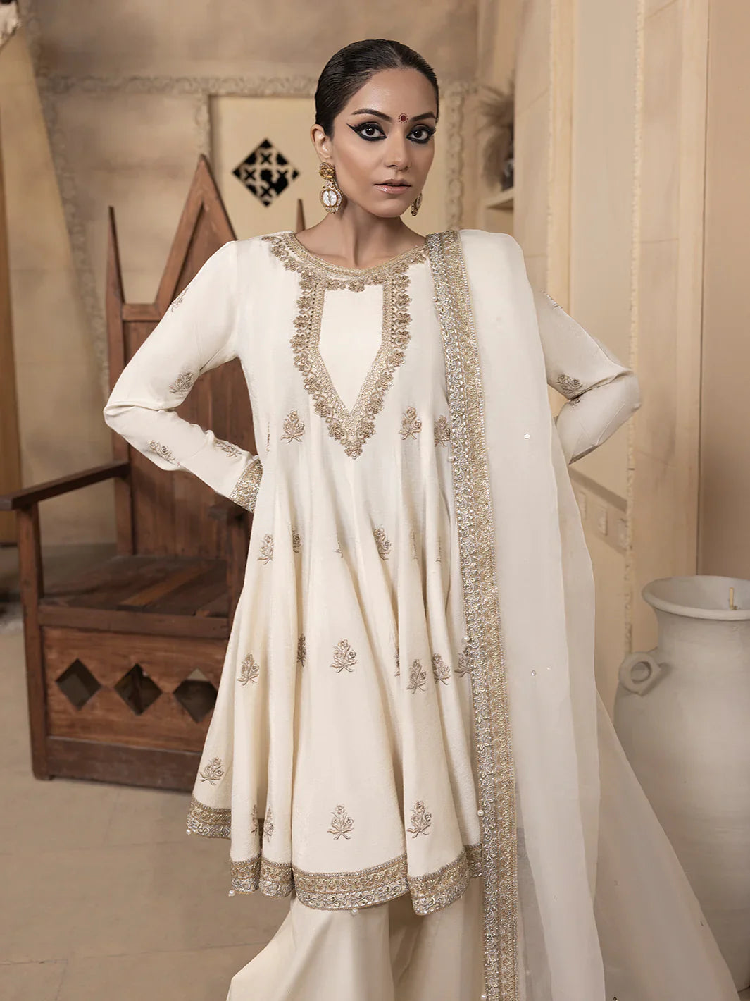 Hemstitch | Raw Silk Edit '25 | Jahanara - House Of Hania
