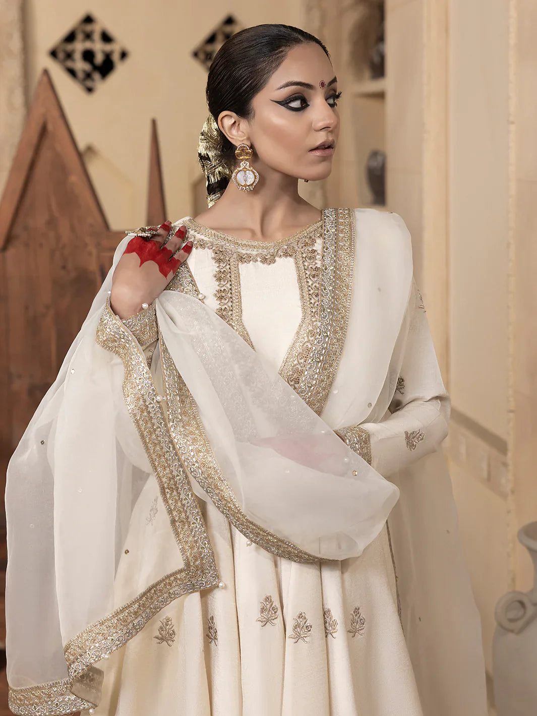 Hemstitch | Raw Silk Edit '25 | Jahanara - House Of Hania