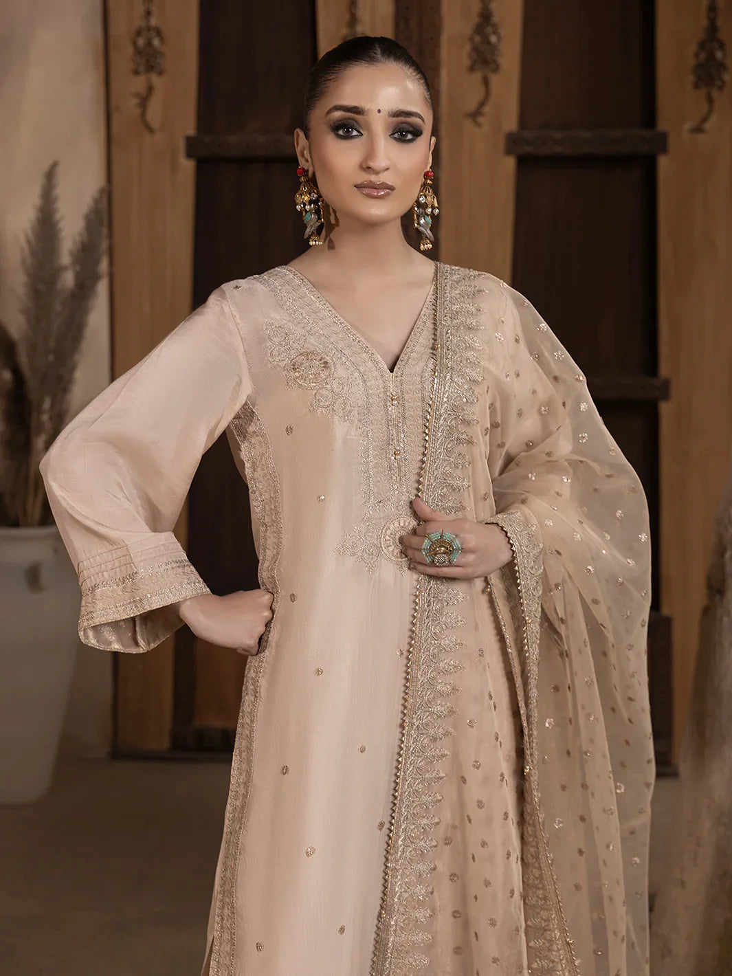 Hemstitch | Raw Silk Edit '25 | Janan - House Of Hania