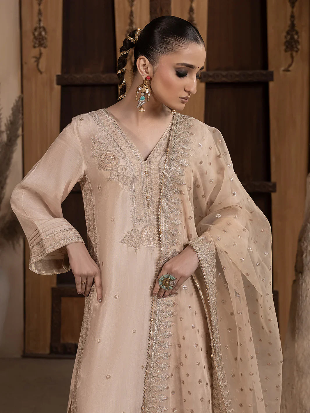 Hemstitch | Raw Silk Edit '25 | Janan - House Of Hania