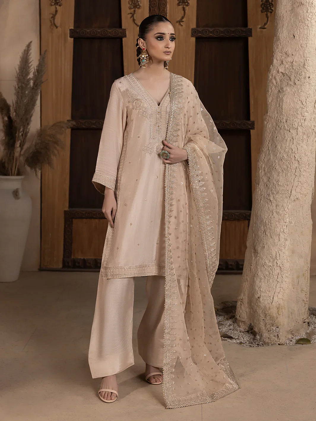 Hemstitch | Raw Silk Edit '25 | Janan - House Of Hania