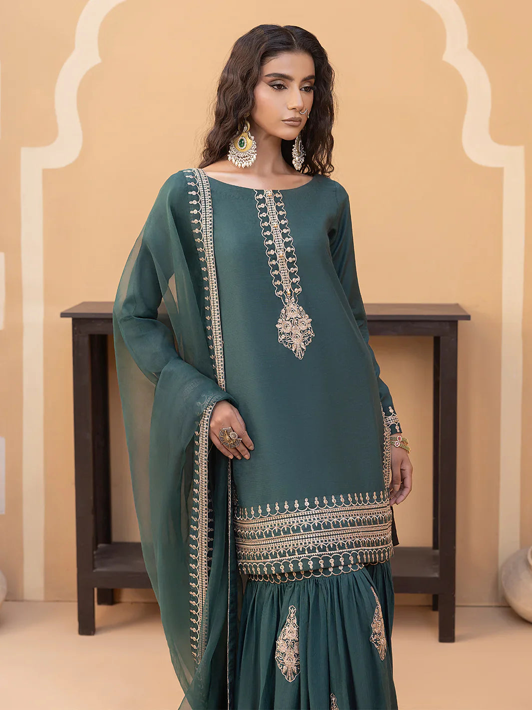 Hemstitch | Raw Silk Edit '25 | Jasmine - House Of Hania