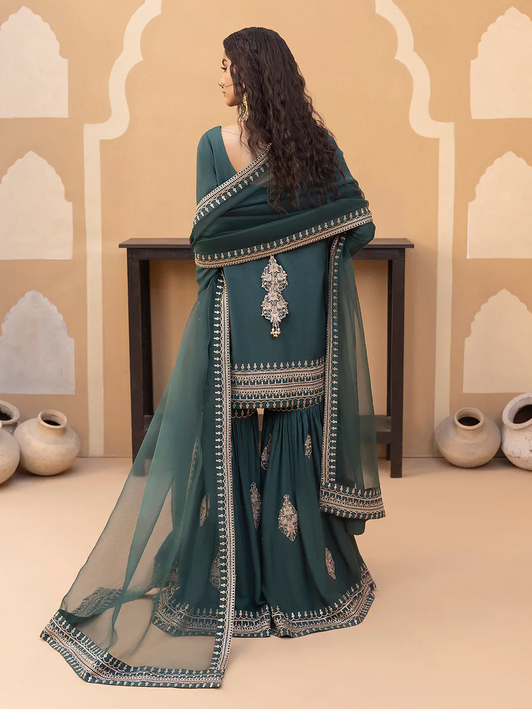 Hemstitch | Raw Silk Edit '25 | Jasmine - House Of Hania