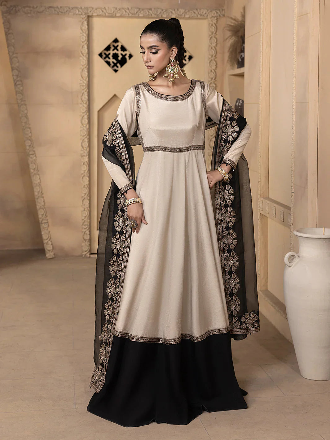 Hemstitch | Raw Silk Edit '25 | Kaya - House Of Hania