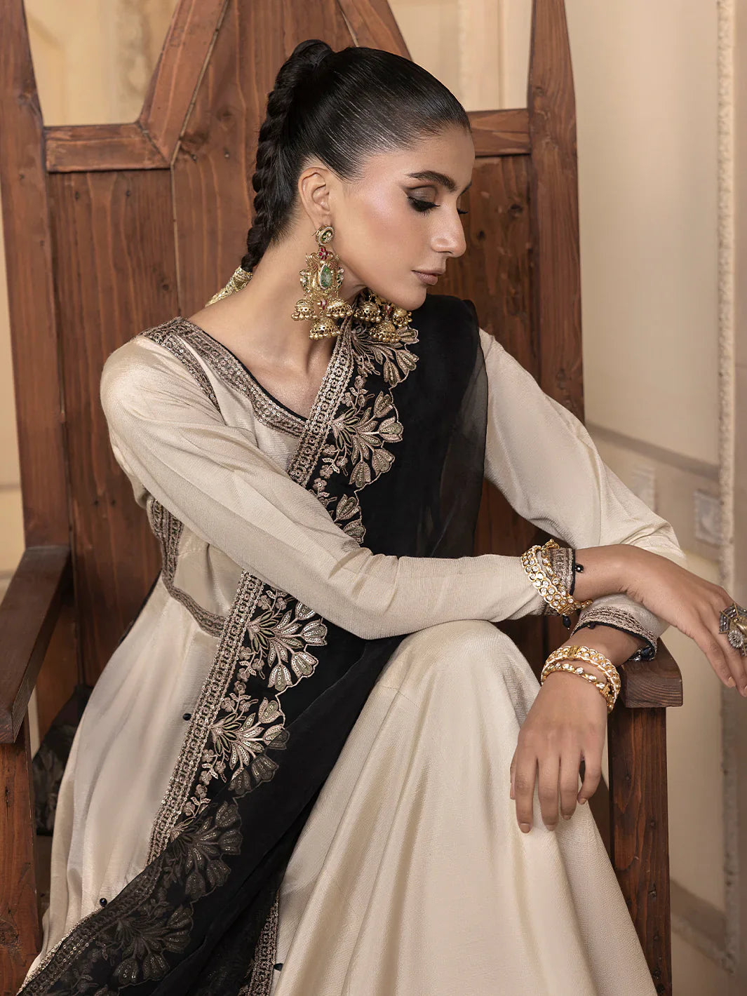 Hemstitch | Raw Silk Edit '25 | Kaya - House Of Hania