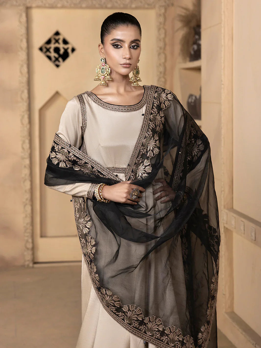 Hemstitch | Raw Silk Edit '25 | Kaya - House Of Hania