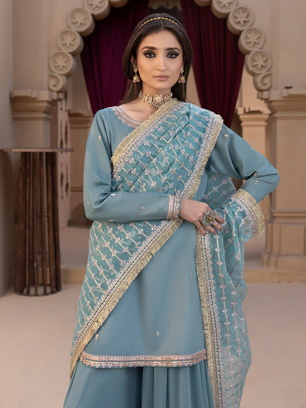 Hemstitch | Raw Silk Edit '25 | Layla - House Of Hania