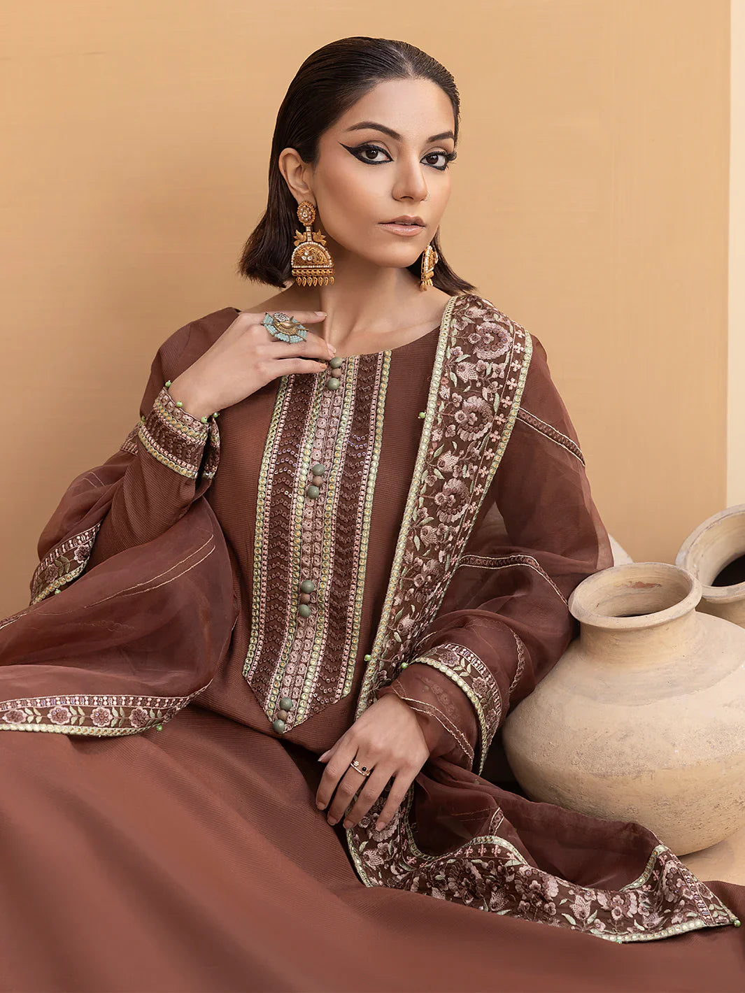 Hemstitch | Raw Silk Edit '25 | Manha - House Of Hania