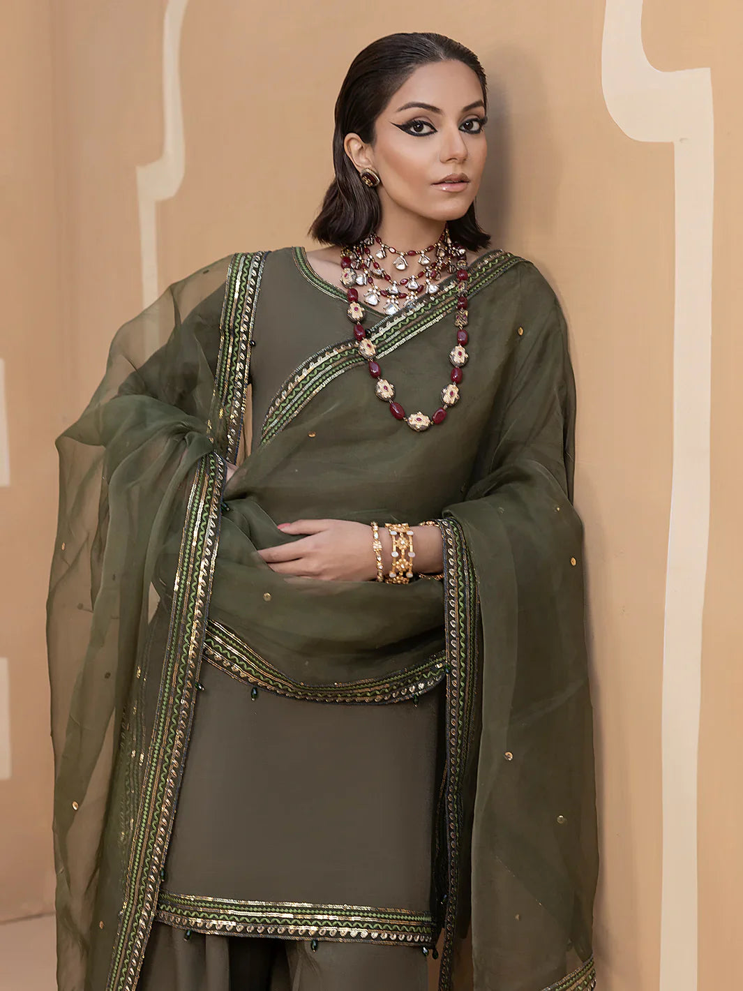 Hemstitch | Raw Silk Edit '25 | Noor - House Of Hania