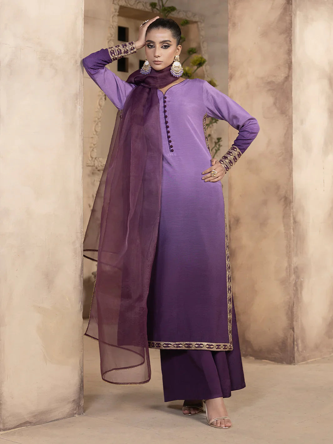 Hemstitch | Raw Silk Edit '25 | Raania - House Of Hania