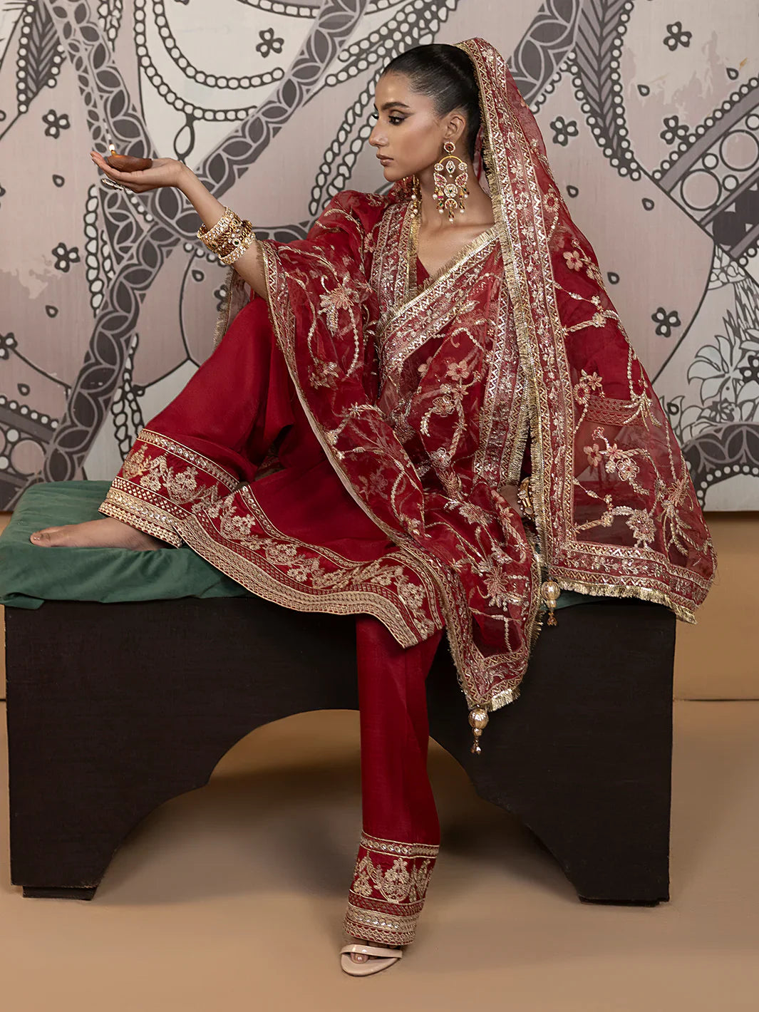 Hemstitch | Raw Silk Edit '25 | Rose - House Of Hania