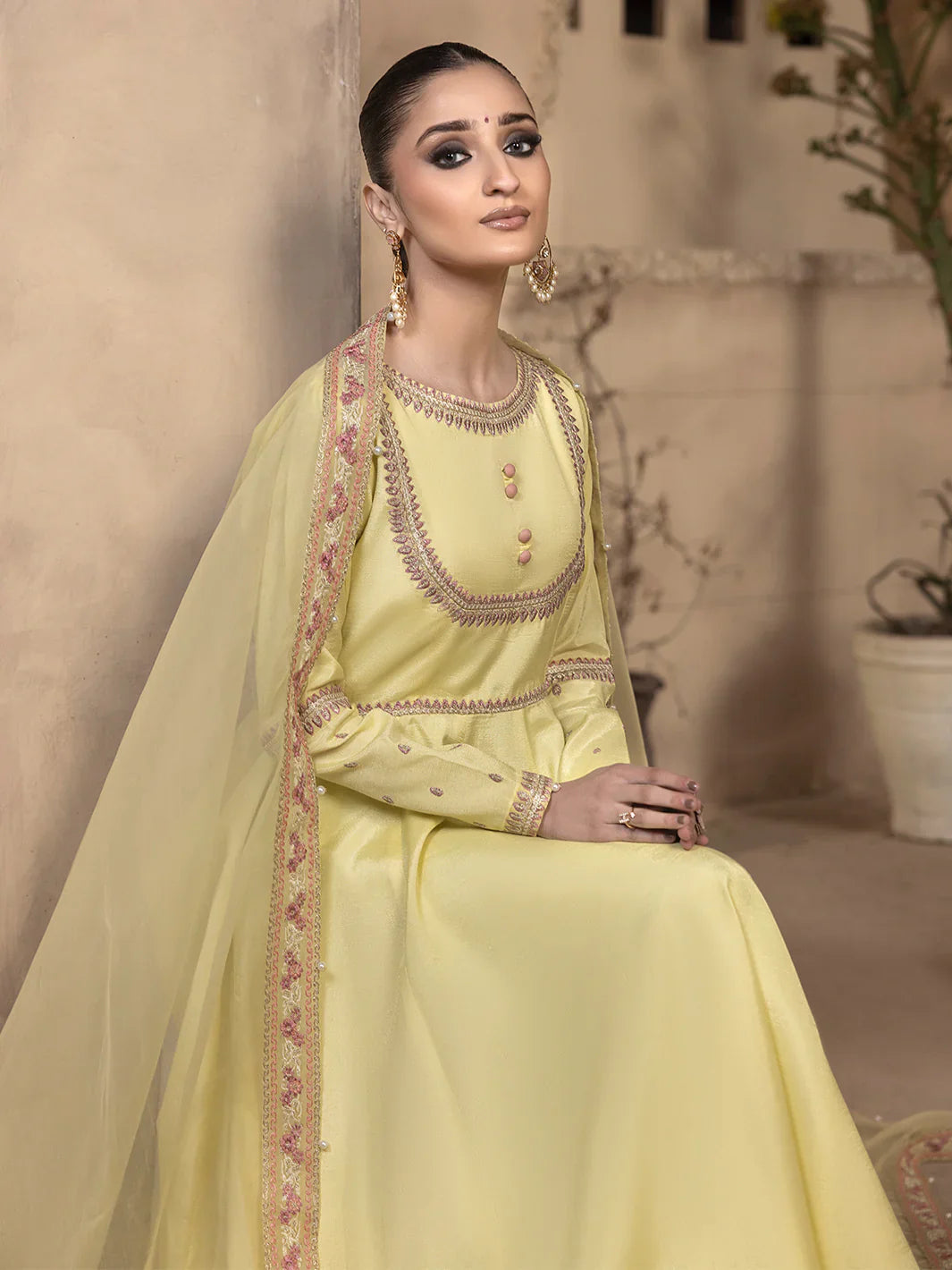 Hemstitch | Raw Silk Edit '25 | Sehar - House Of Hania