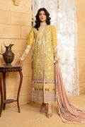 Hemstitch | Summer Luxury Lawn 24 | Lime - House Of Hania