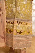 Hemstitch | Summer Luxury Lawn 24 | Lime - House Of Hania