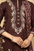 Hemstitch | Summer Luxury Lawn 24 | Mulberry - House Of Hania