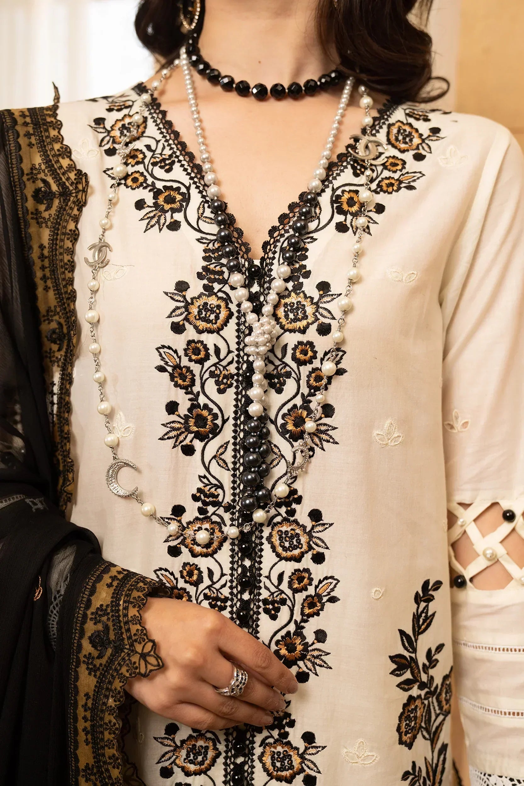 Hemstitch | Summer Luxury Lawn 24 | Prestige - House Of Hania