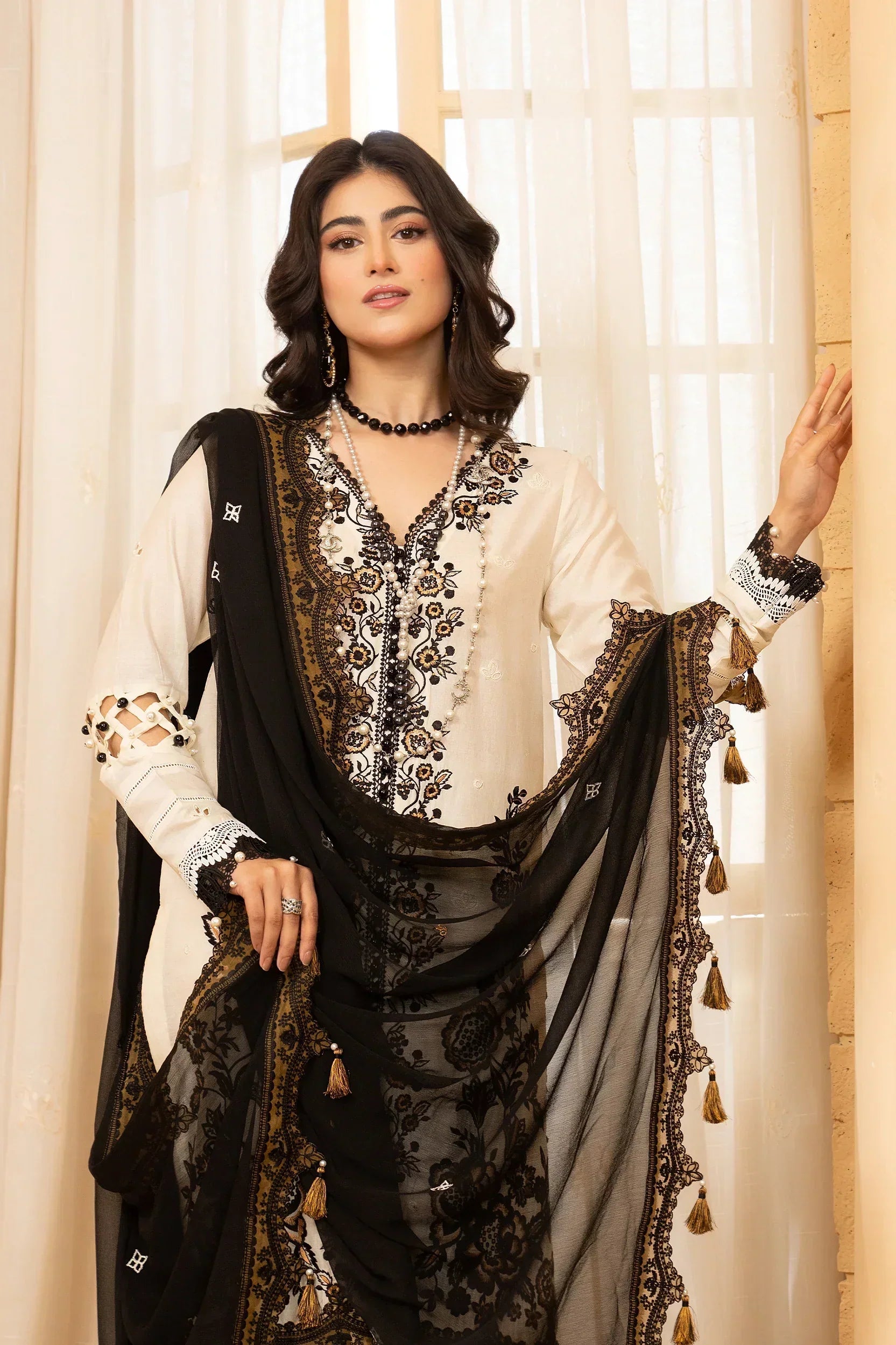 Hemstitch | Summer Luxury Lawn 24 | Prestige - House Of Hania