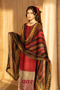Hemstitch | Summer Luxury Lawn 24 | cherry - House Of Hania