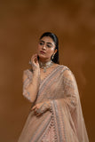 Hemstitch Wedding Formal Net 3Pc Suit WDU-04 Rose - House Of Hania