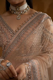 Hemstitch Wedding Formal Net 3Pc Suit WDU-04 Rose - House Of Hania