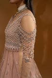 Hemstitch Wedding Formal Net 3Pc Suit WDU-04 Rose - House Of Hania