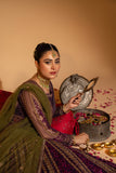 Hemstitch Wedding Formal Net 3Pc Suit WDU-05 Rani - House Of Hania