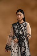 Hemstitch Wedding Formal Net 3Pc Suit WDU-06 Raina - House Of Hania