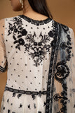 Hemstitch Wedding Formal Net 3Pc Suit WDU-06 Raina - House Of Hania