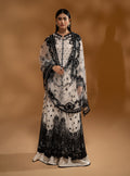 Hemstitch Wedding Formal Net 3Pc Suit WDU-06 Raina - House Of Hania