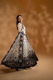 Hemstitch Wedding Formal Net 3Pc Suit WDU-06 Raina - House Of Hania
