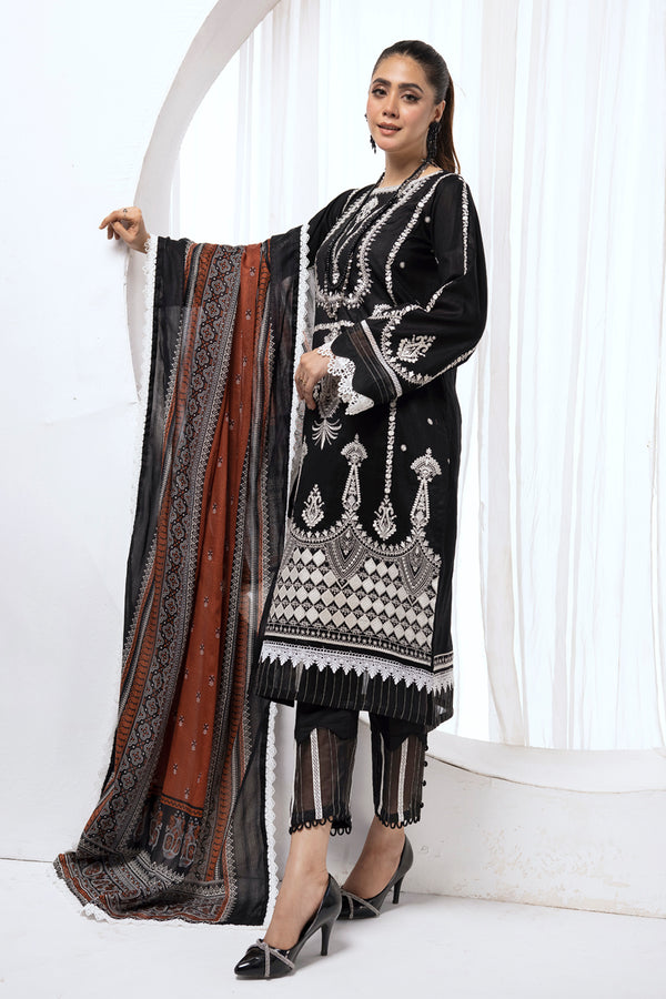 House of Nawab | Lawn Collection 24 | AFFI - House Of Hania