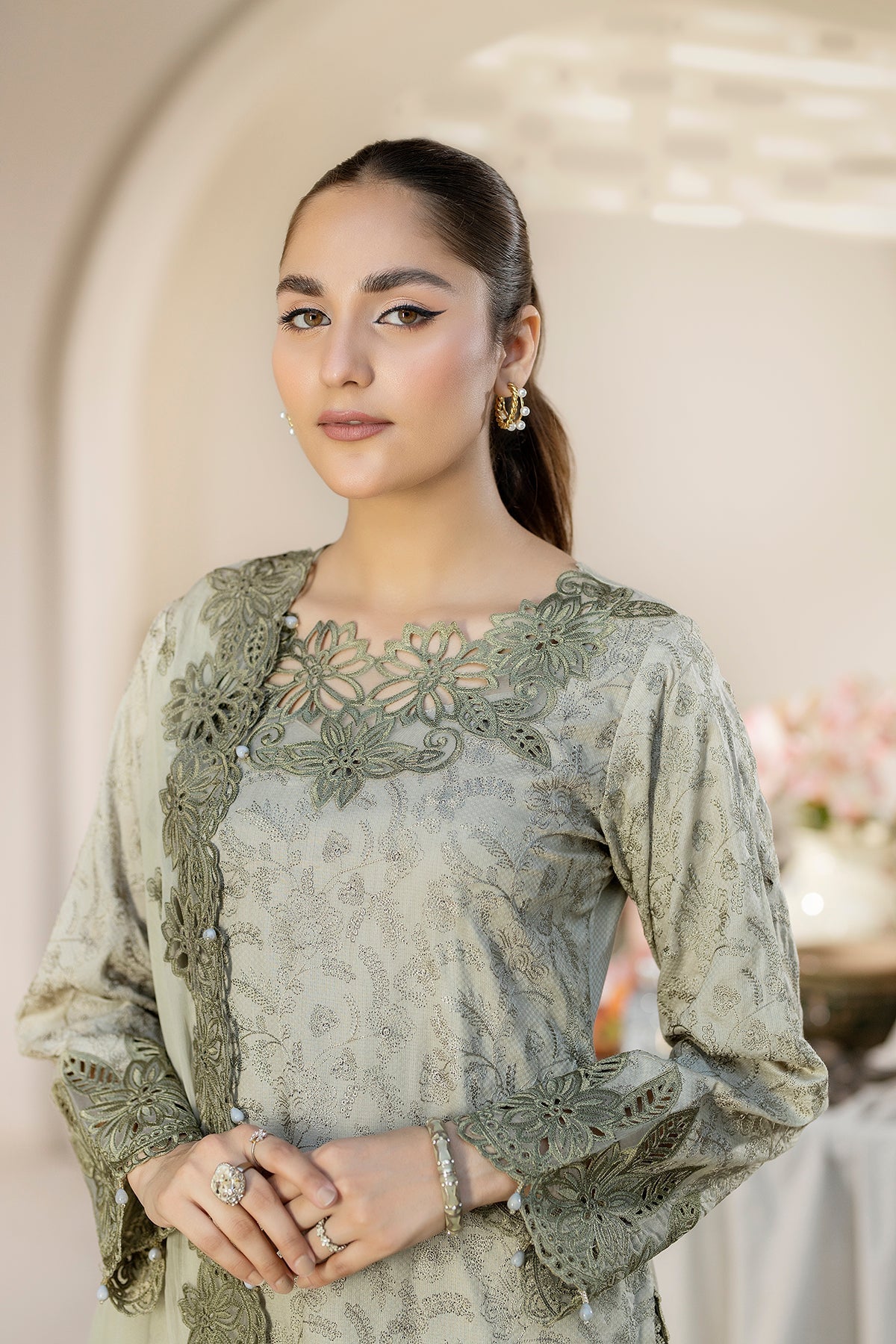 House of Nawab | Zora Luxury Lawn 24 | FADAH - House Of Hania
