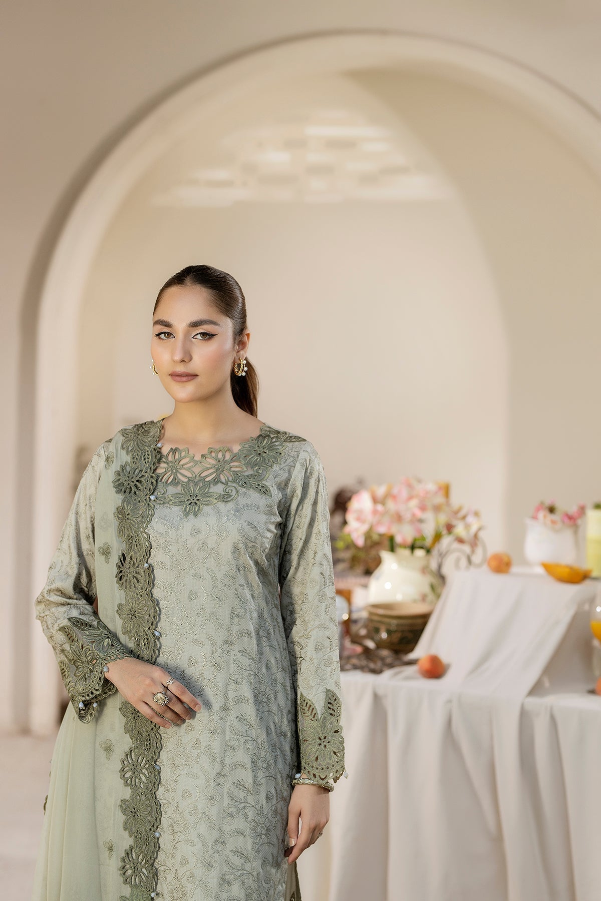 House of Nawab | Zora Luxury Lawn 24 | FADAH - House Of Hania