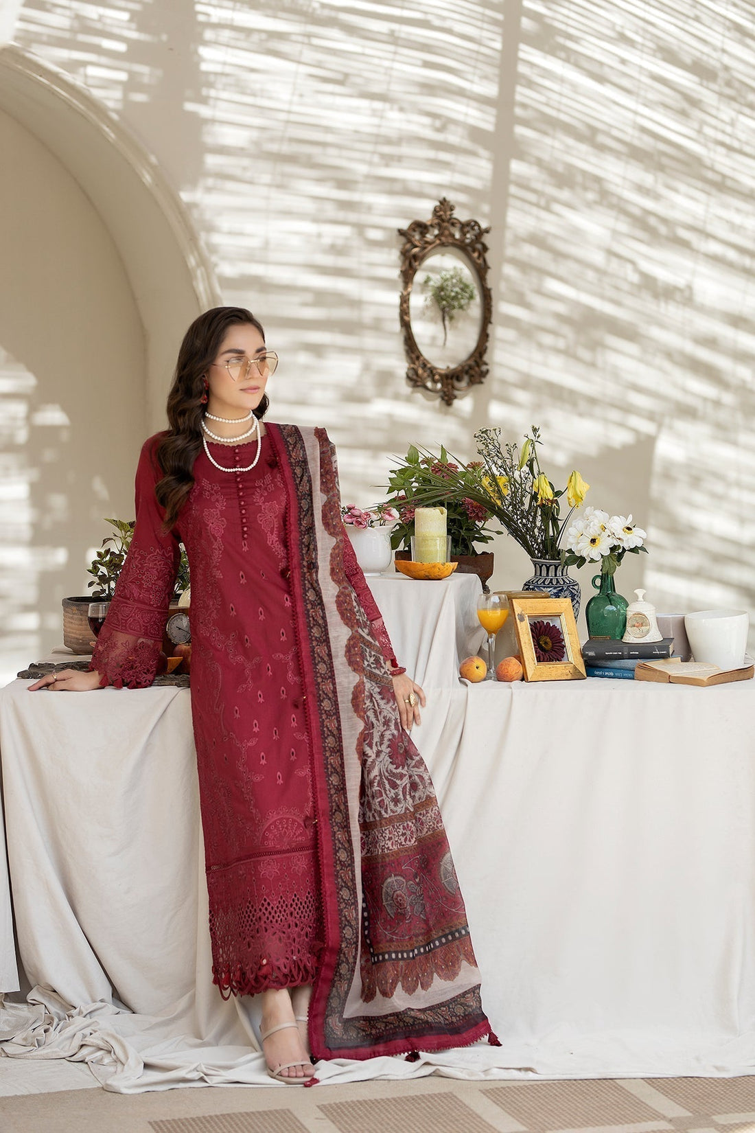 House of Nawab | Zora Luxury Lawn 24 | FAHM - House Of Hania