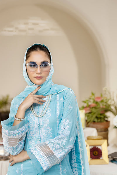 House of Nawab | Zora Luxury Lawn 24 | QAILAH - House Of Hania