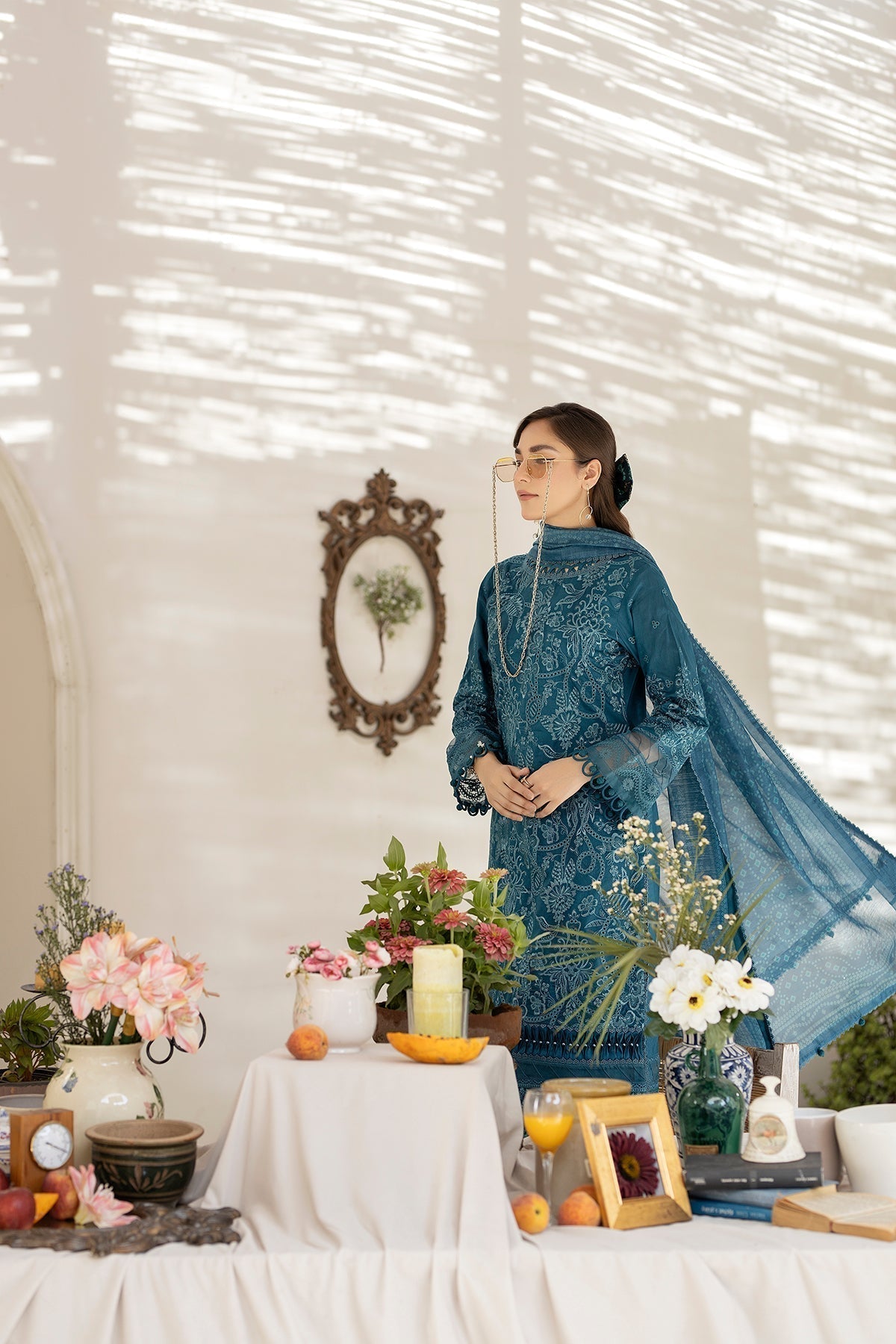 House of Nawab | Zora Luxury Lawn 24 | QARIN - House Of Hania