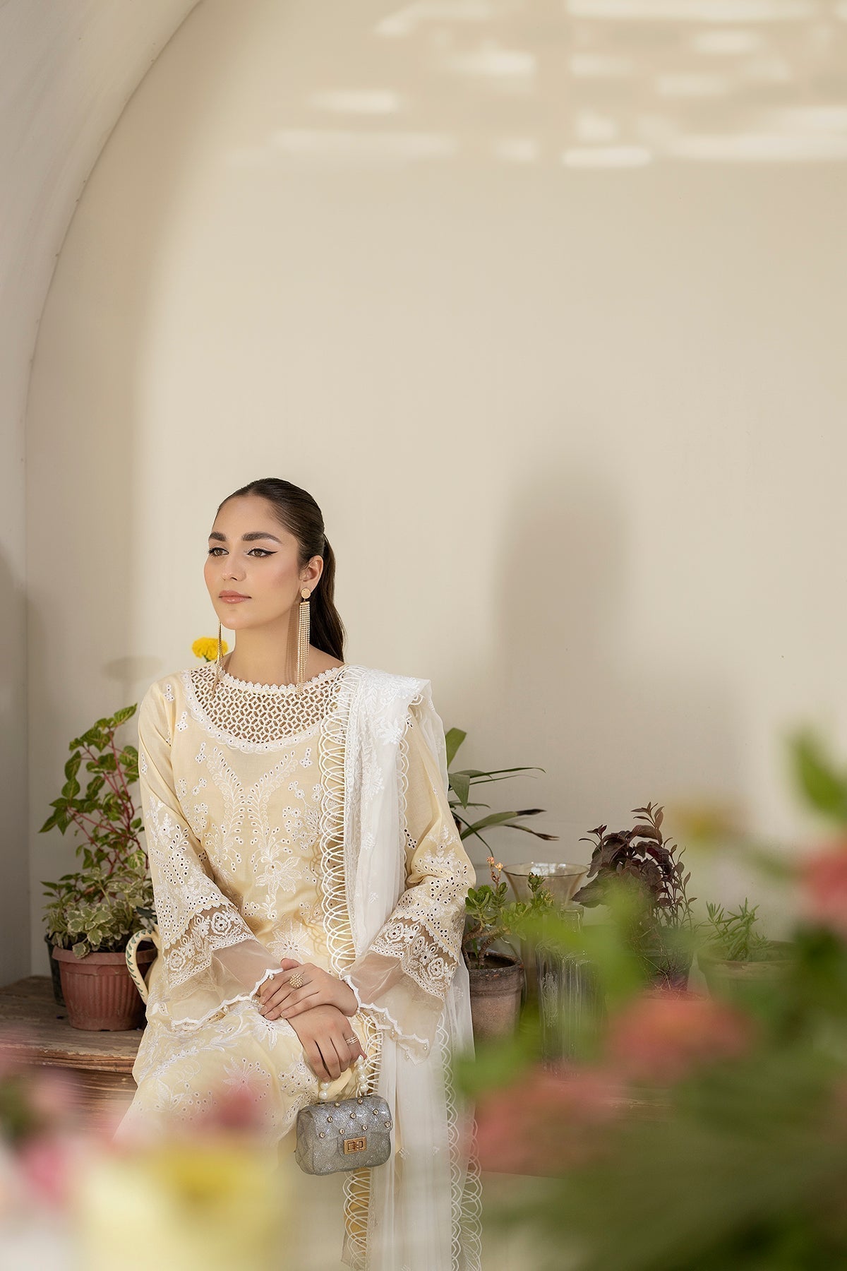 House of Nawab | Zora Luxury Lawn 24 | SAADAT - House Of Hania