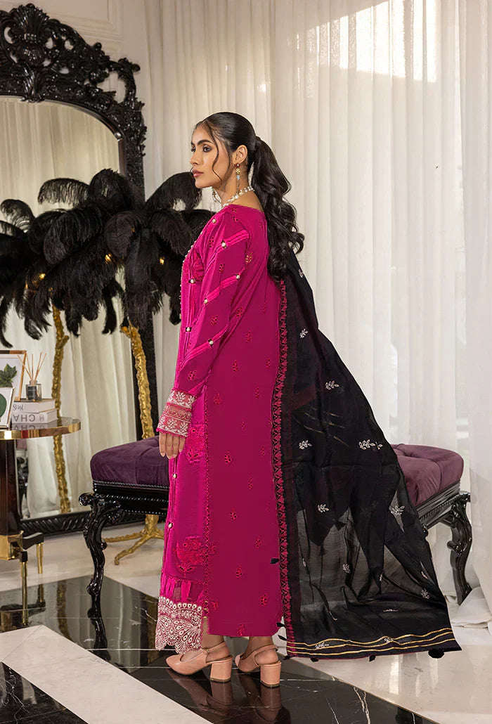 Humdum | Charlotte Chikankari Lawn | D01 - House Of Hania