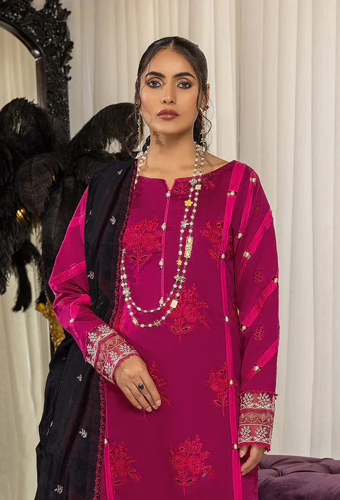 Humdum | Charlotte Chikankari Lawn | D01 - House Of Hania