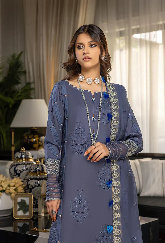 Humdum | Charlotte Chikankari Lawn | D02 - House Of Hania