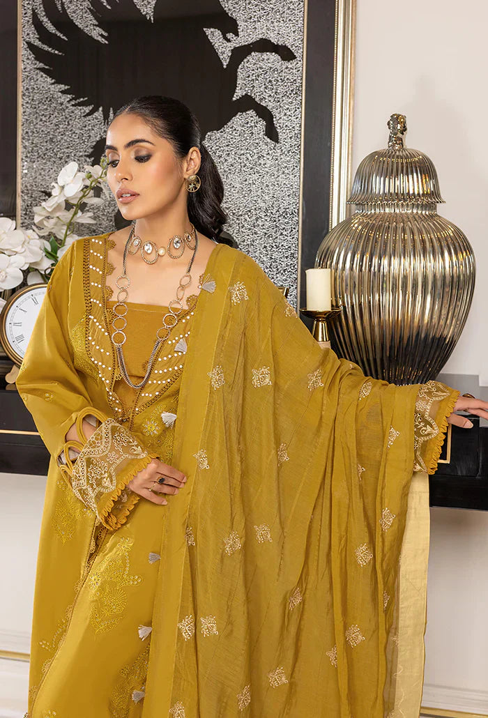 Humdum | Charlotte Chikankari Lawn | D03 - House Of Hania