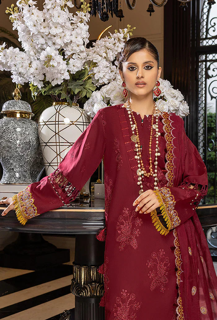 Humdum | Charlotte Chikankari Lawn | D08 - House Of Hania