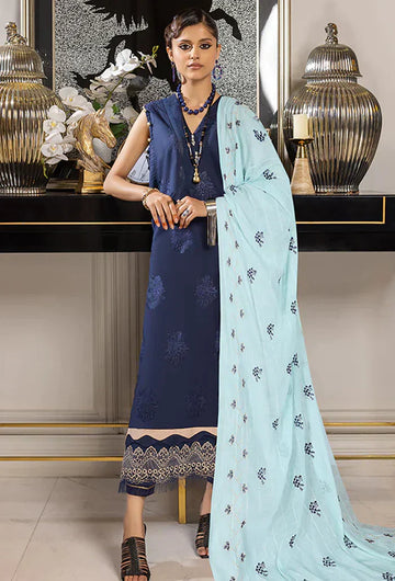 Humdum | Charlotte Chikankari Lawn | D09 - House Of Hania